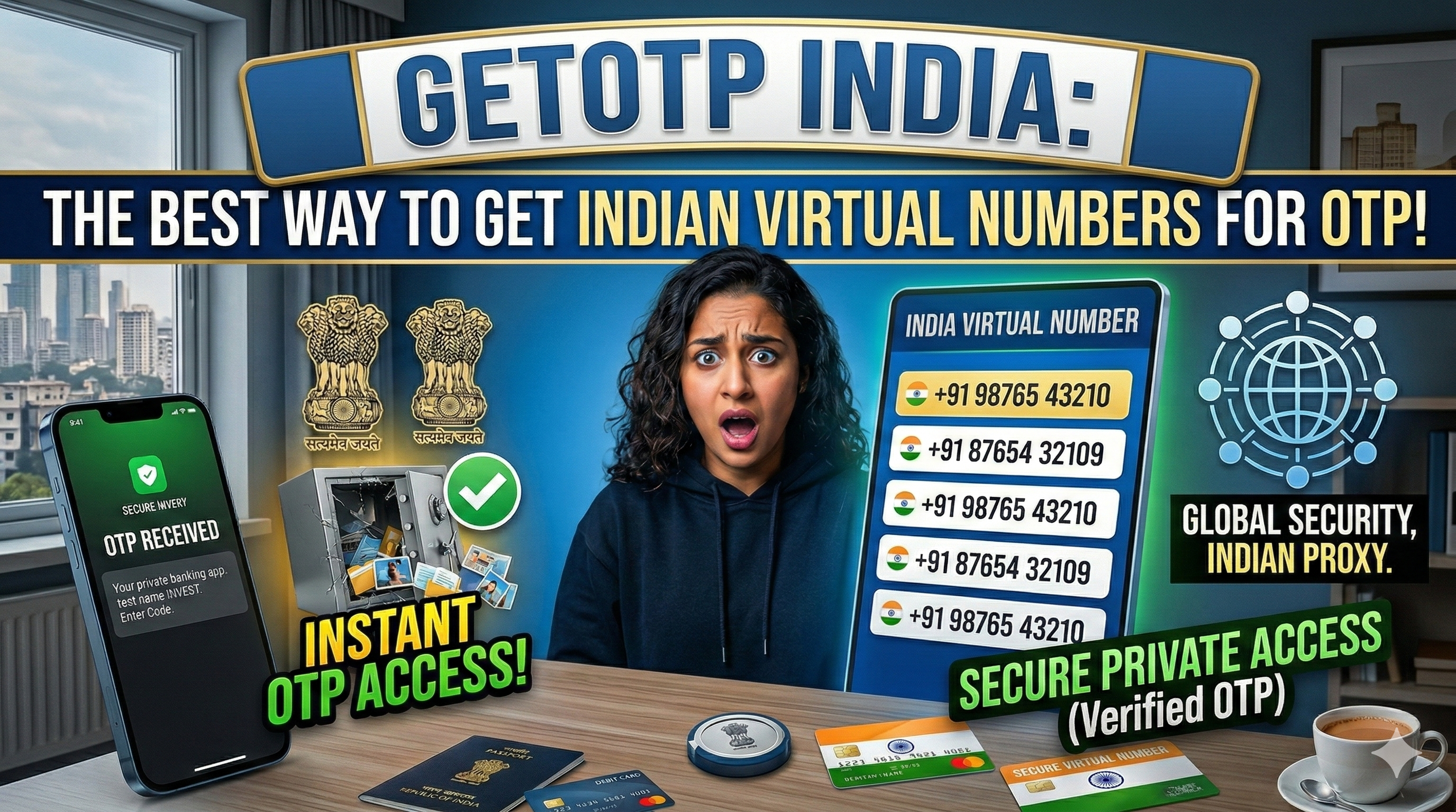 getotp india: The Best Way to Get Indian Virtual Numbers for OTP